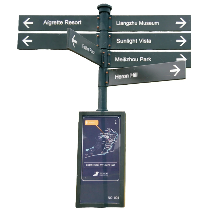 Arkitektúr Wayfinding merki